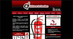 Desktop Screenshot of extintoresdequeretaro.com